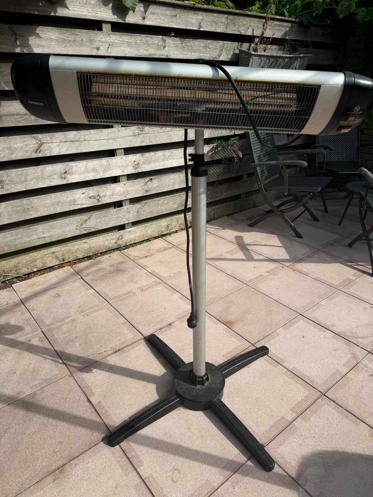 Infrarood kachel met afstandsbediening, Ophalen, Gebruikt, Kachel, 60 tot 150 cm