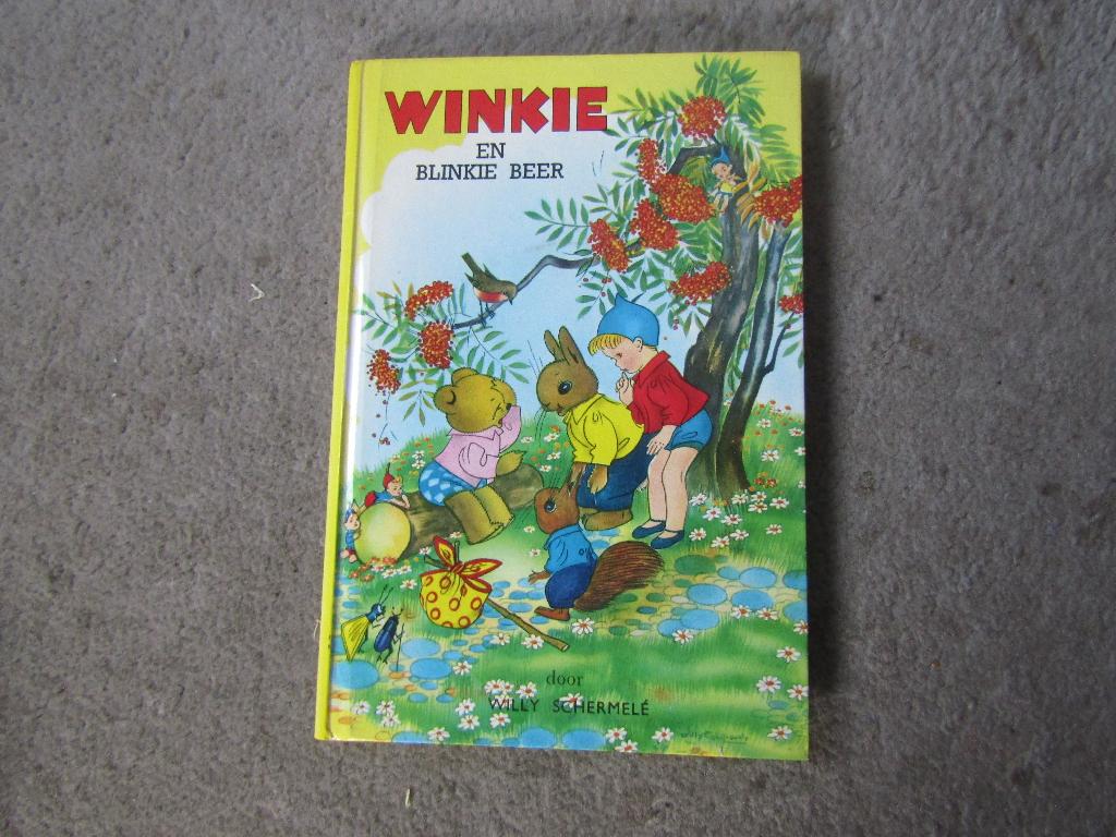 Boek: Winkie en Blinkie beer, Boeken, Ophalen of Verzenden, Gelezen, Willy Schermelé, Fictie algemeen