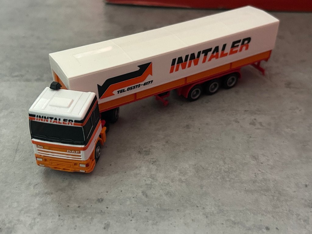 AWM 1:87 DAF 95 InnTaler transport, Ophalen of Verzenden, Zo goed als nieuw, Bus of Vrachtwagen, Overige merken