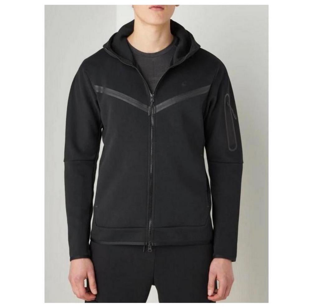 Nike Tech Fleece sweatvest XS S zwart heren mannen vest jack, Zwart, Ophalen of Verzenden, Zo goed als nieuw, H