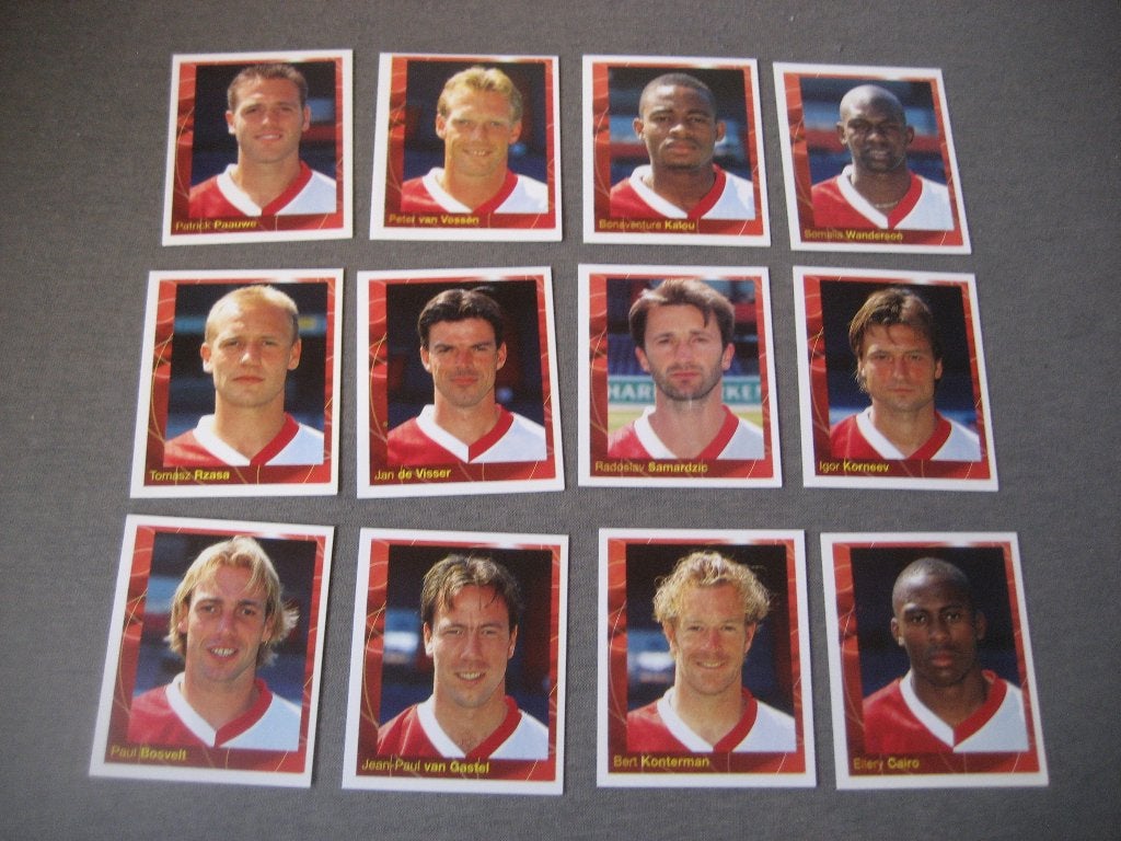 voetbal plaatjes feyenoord, Ophalen of Verzenden, Zo goed als nieuw, Meerdere plaatjes