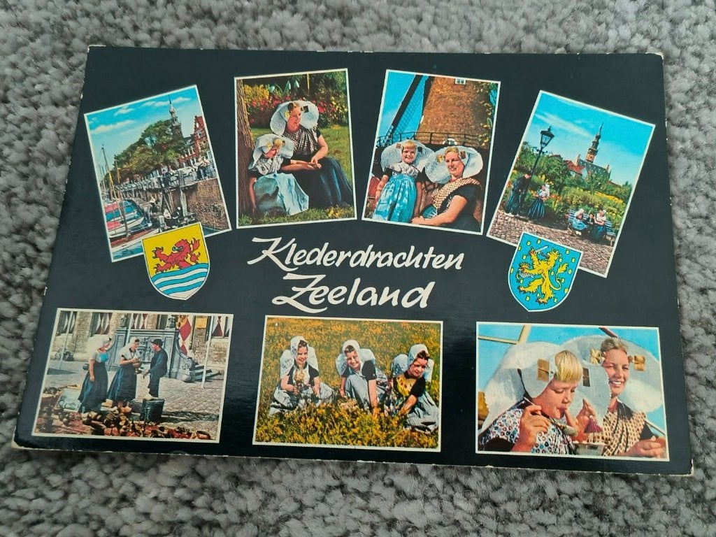 Kaart Zeeland klederdracht(29), Ophalen of Verzenden, 1980 tot heden, Ongelopen, Klederdracht