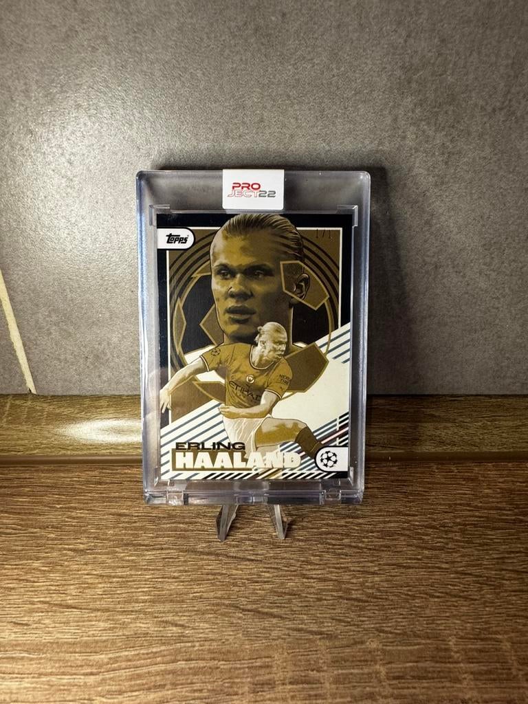 HAALAND PROJECT 22 1/1 GOLD GRAIL !, Ophalen of Verzenden, Plaatje