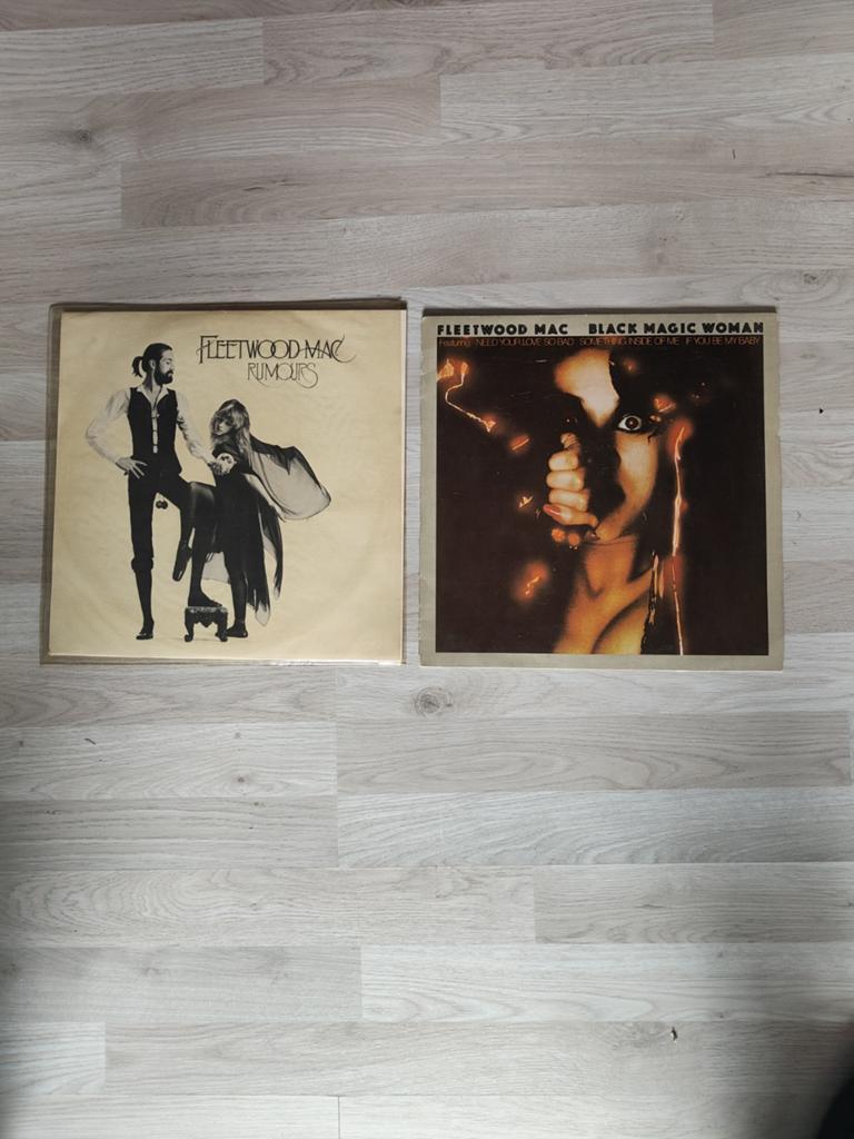 Fleetwood Mac - Rumours & Black Magic Woman LP's, Cd's en Dvd's, Vinyl | Rock, Gebruikt, Ophalen of Verzenden, 1970 - 1979, 12 inch