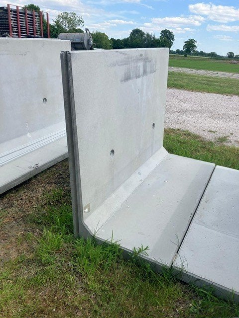 Diverse keerwanden 2e keus, betonplaten, Ophalen, Nieuw