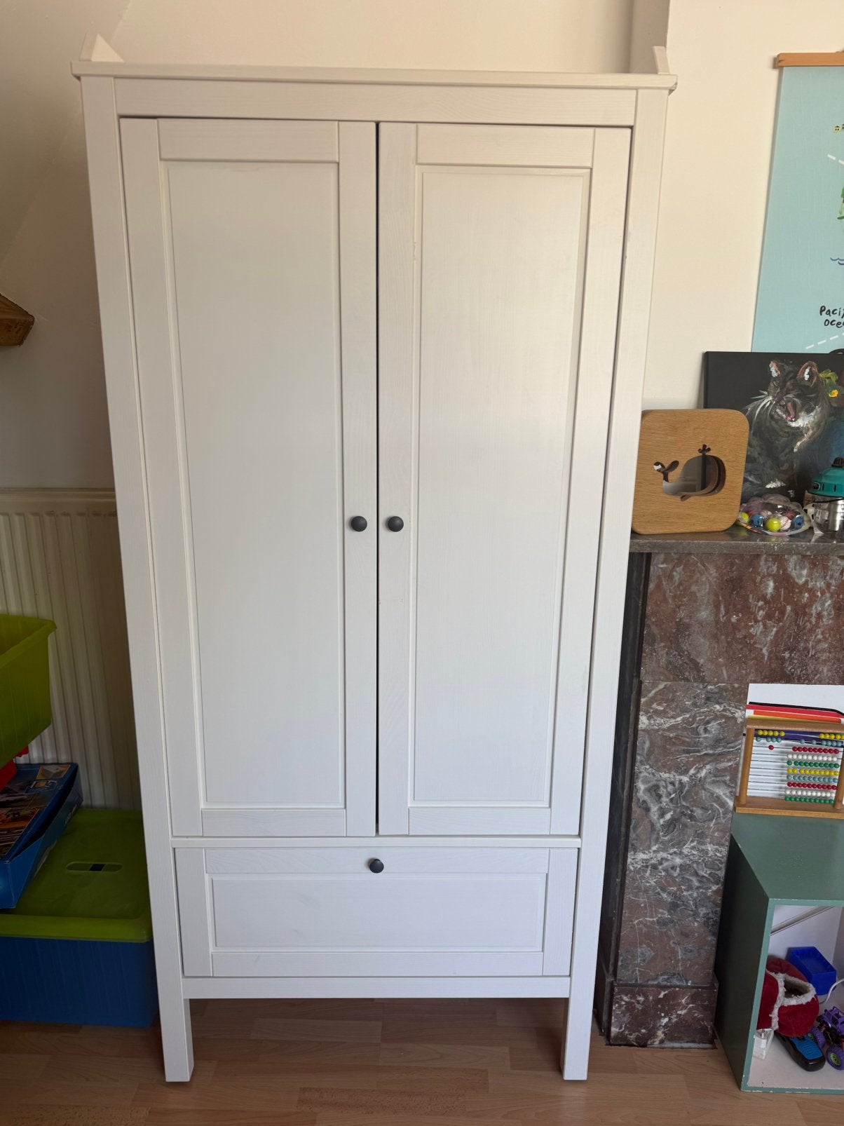 Sundvik kledingkast, Kinderen en Baby's, Ophalen, 50 tot 70 cm, 105 cm of meer, Zo goed als nieuw