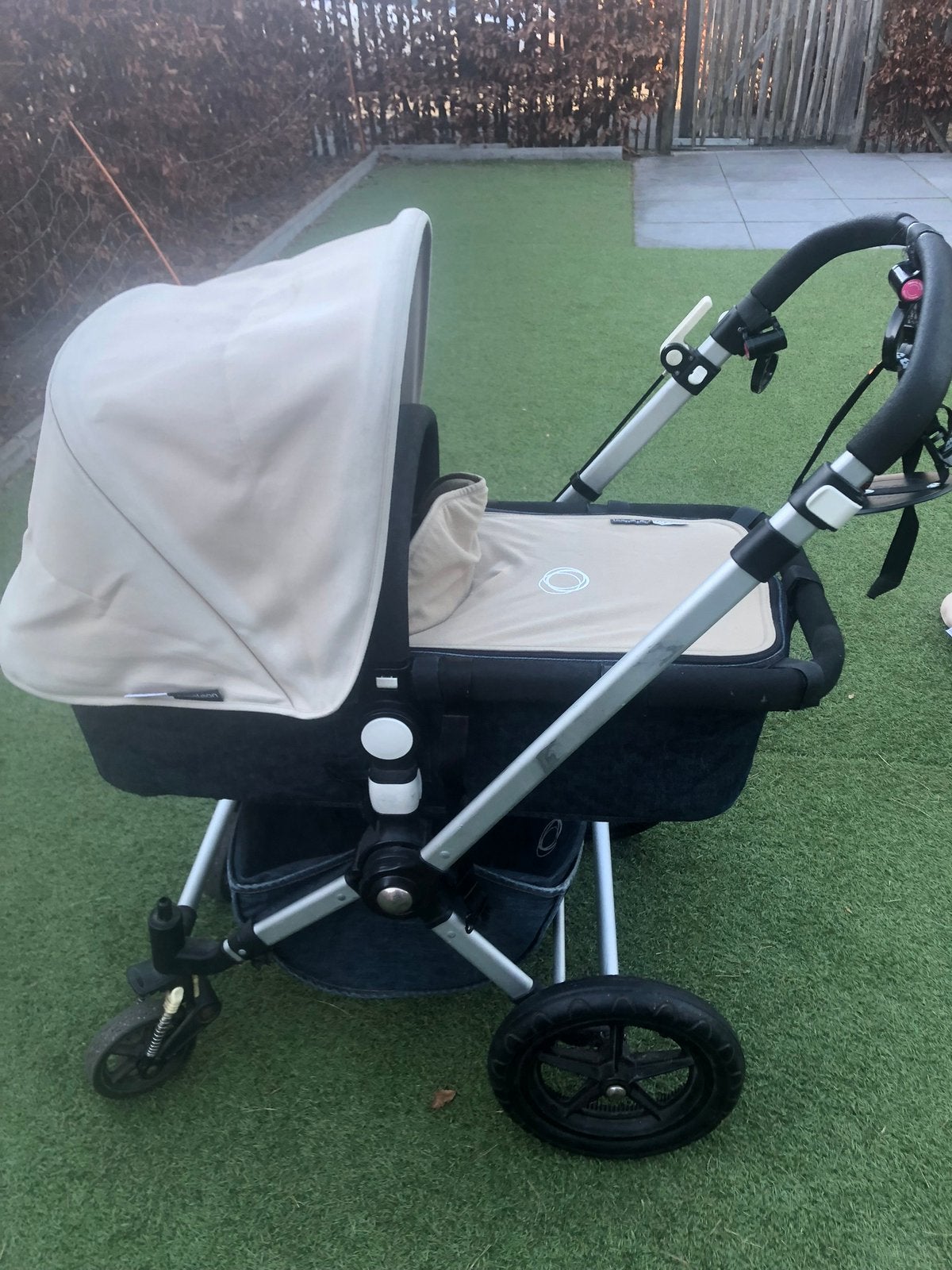 Kinder combinarie wagen  Bugaboo met extra set stoffering, Ophalen, Zo goed als nieuw, Bugaboo