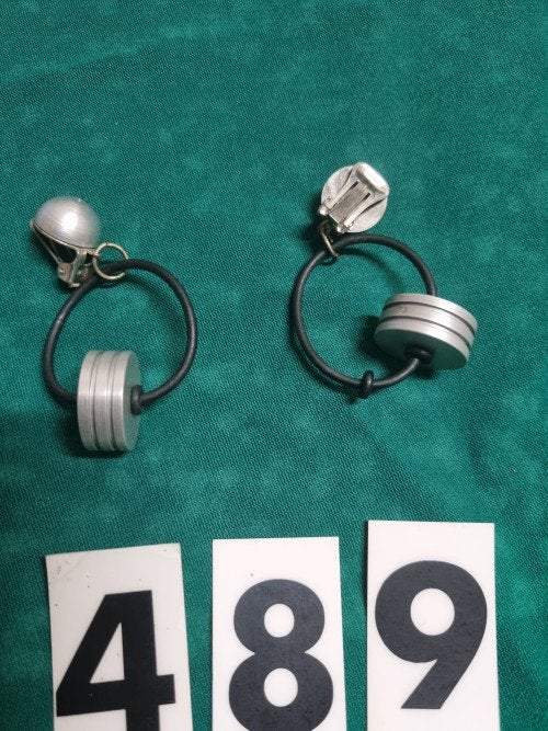 Oorbellen clips metaal en rubber 489, Ophalen of Verzenden, 'T Olde Gre-j, Info@toldegrej.nl, Endepoelstraat 20f Didam