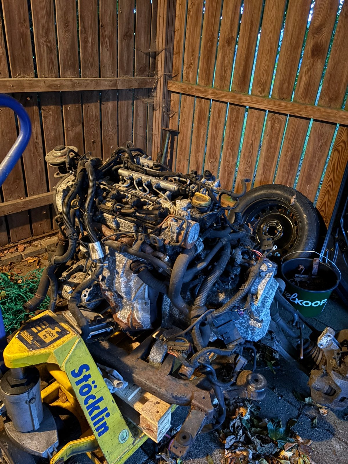 Saab 9 3 1.9 tid blok, Ophalen, Saab