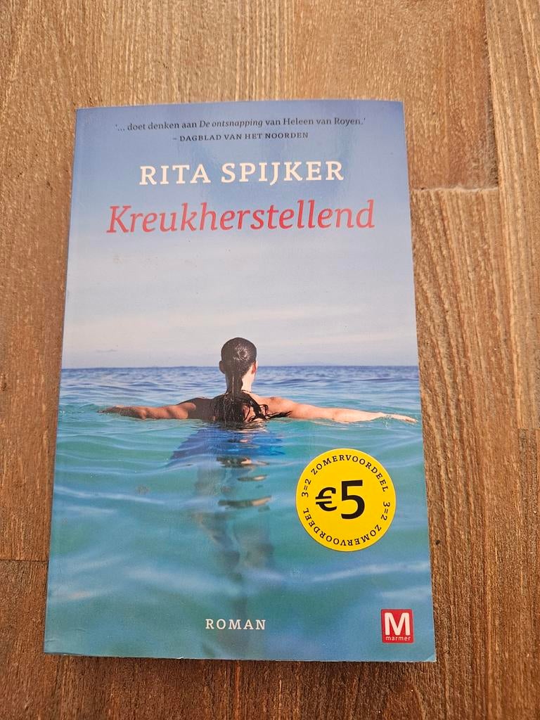 Kreukherstellend - Rita Spijker (Roman), Ophalen, Zo goed als nieuw, Rita Spijker, Nederland