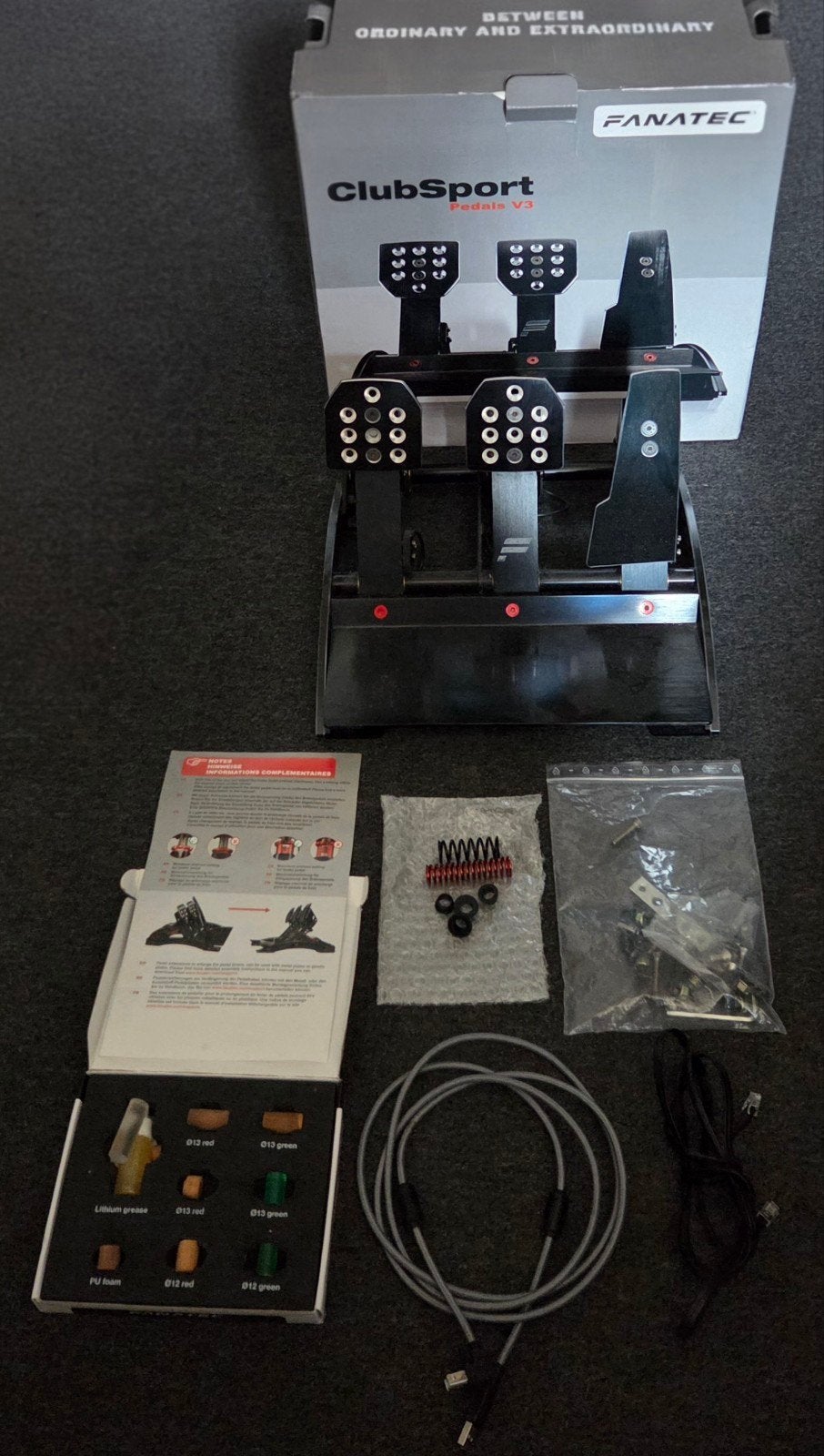 Fanatec ClubSport Pedals V3 - Zo goed als nieuw, Ophalen, Overige merken, Zo goed als nieuw