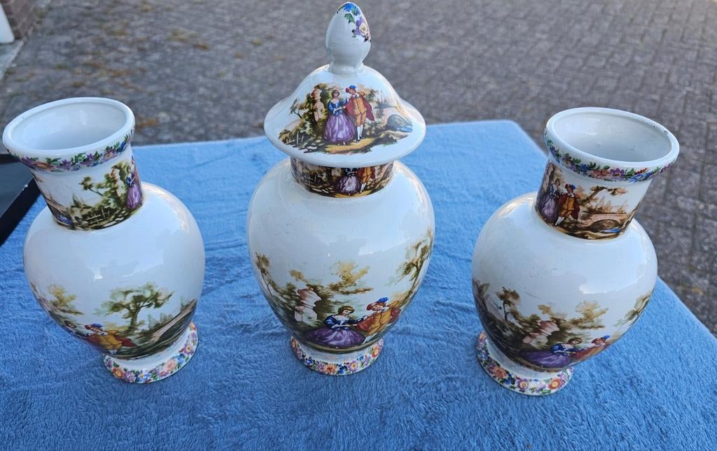 Chinees kasststel vazen, Ophalen of Verzenden
