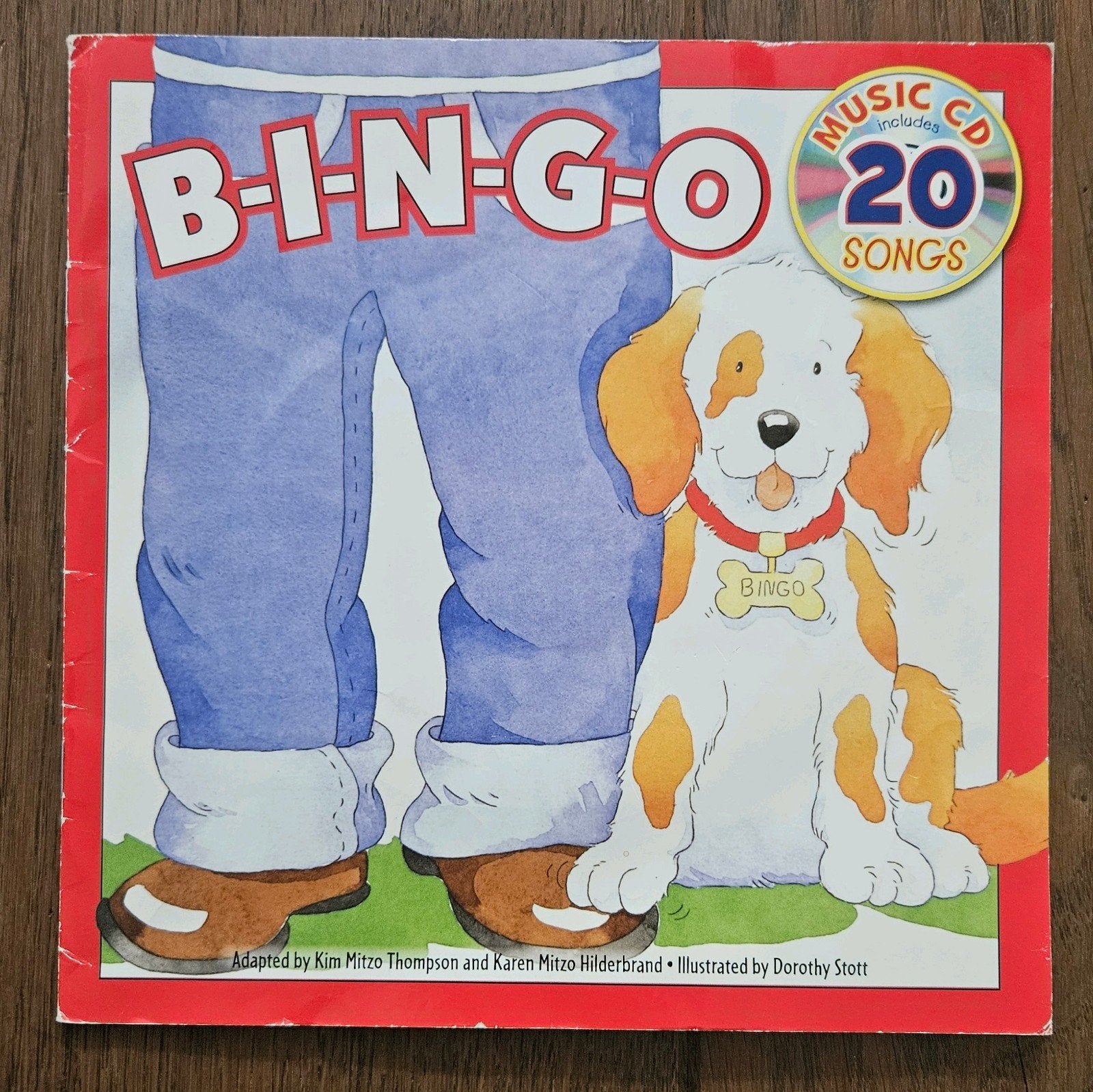 B-I-N-G-O Kinderliedjes CD met 20 liedjes & boekje (English), Gebruikt, 6 tot 9 jaar, Ophalen of Verzenden, Inclusief boekje