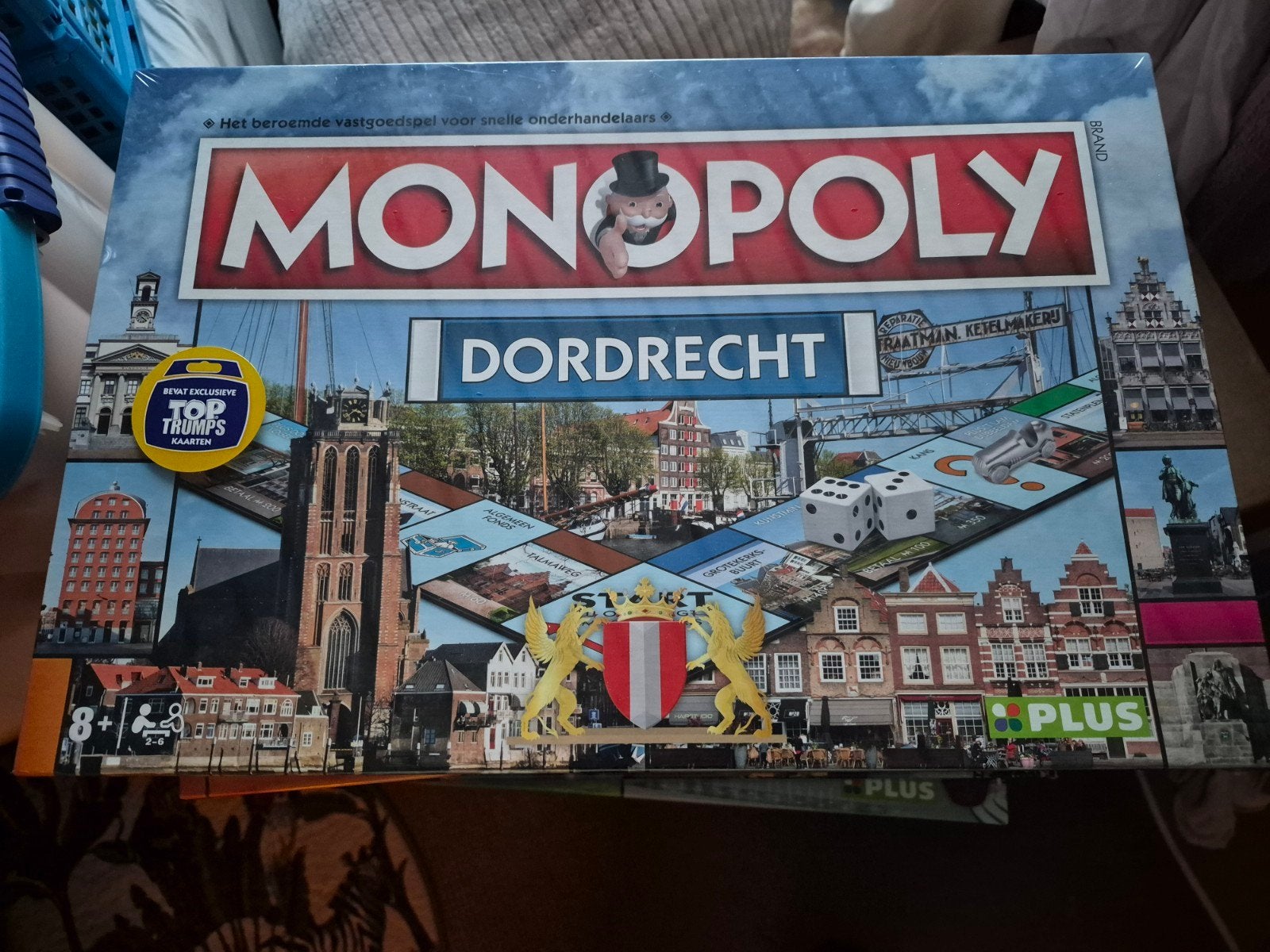 monopoly Dordrecht nog nieuw in de folie, Ophalen of Verzenden, Nieuw