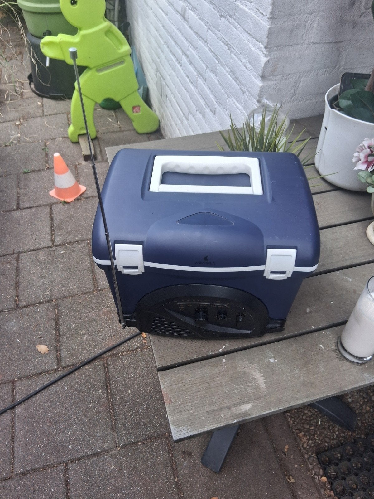 Koelbox radio, batt. Koel element, Ophalen, Koelelement