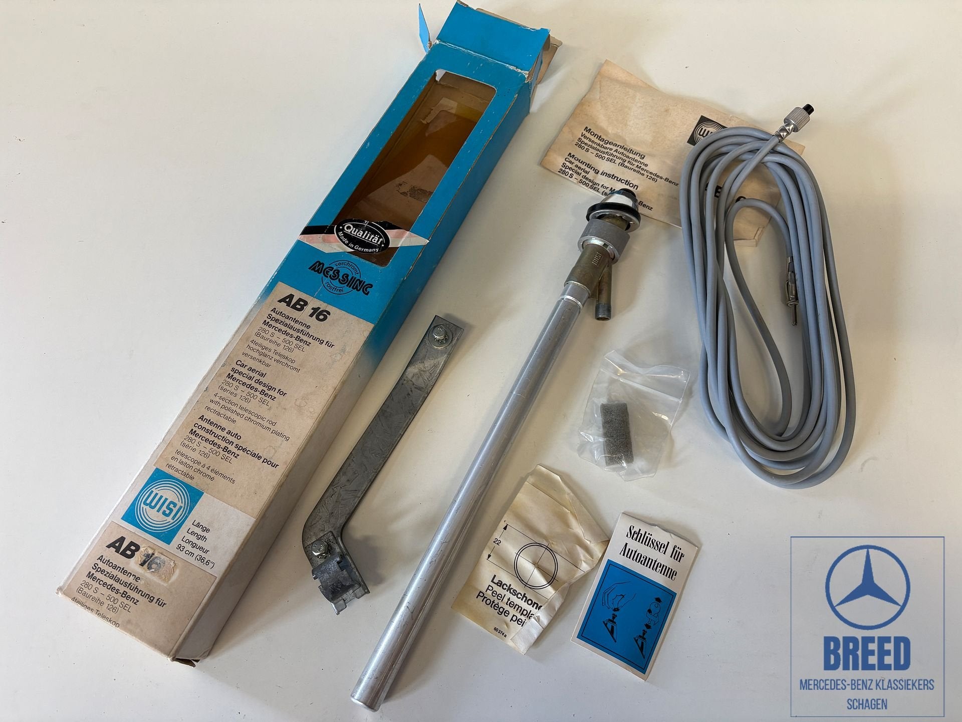NOS mechanische antenne WISI voor Mercedes-Benz W126, Ophalen of Verzenden, -, -, -