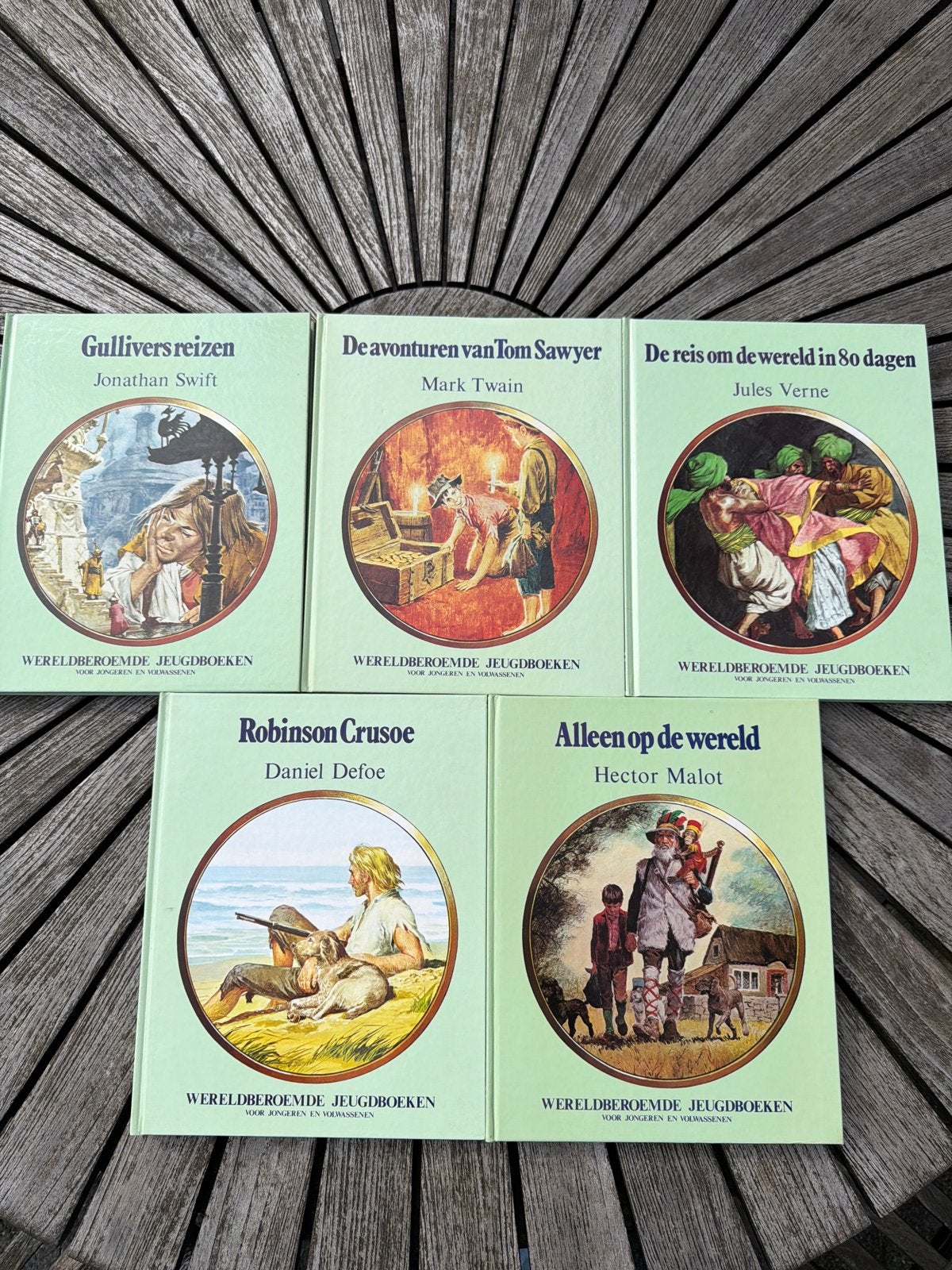 5x Wereldberoemde Jeugdboeken - Klassieke Avonturen, Ophalen of Verzenden, Zo goed als nieuw, Fictie