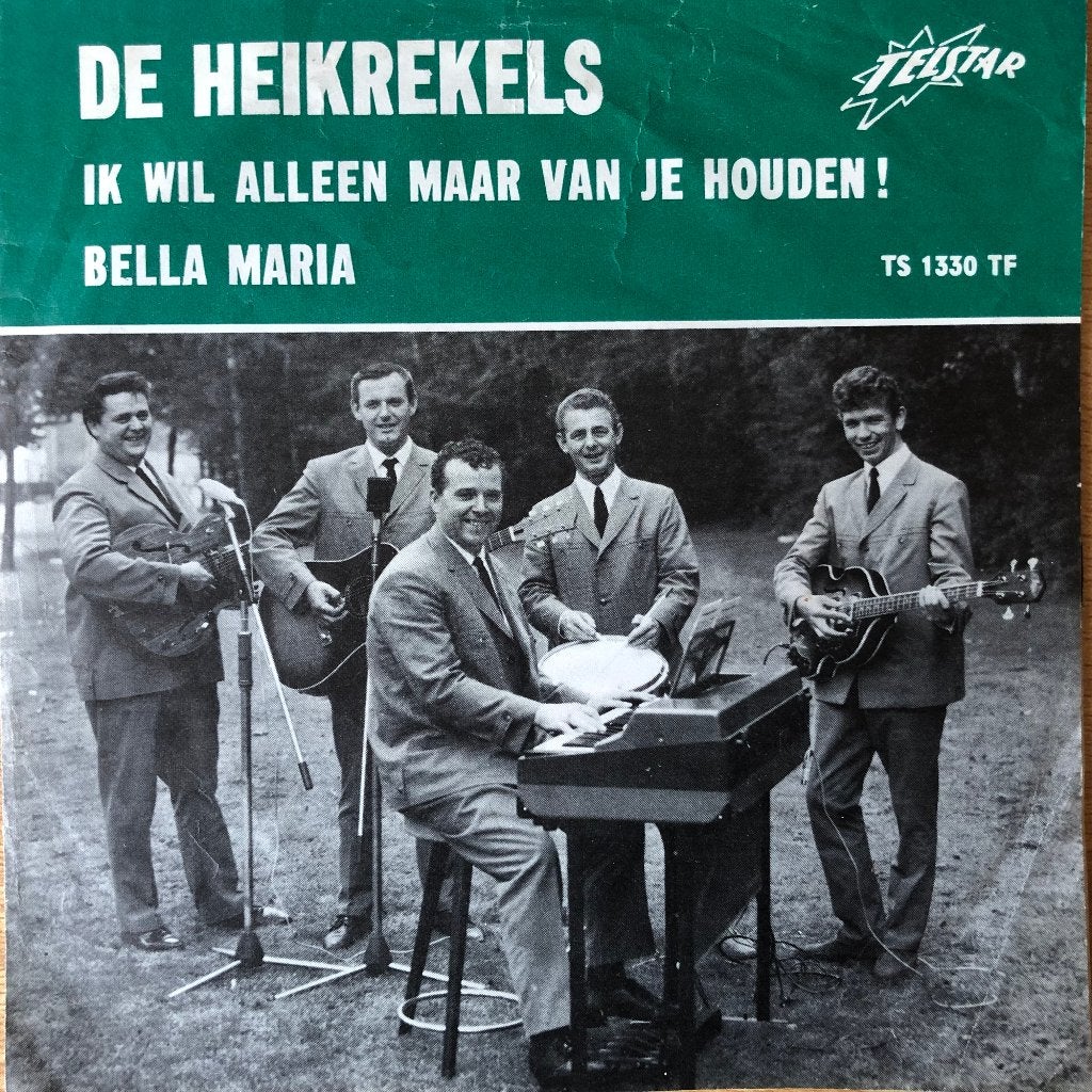 1968	Heikrekels	Ik Wil Alleen Maar Van Je Houden, Fotohoes, 7 inch, Ophalen of Verzenden, Zo goed als nieuw