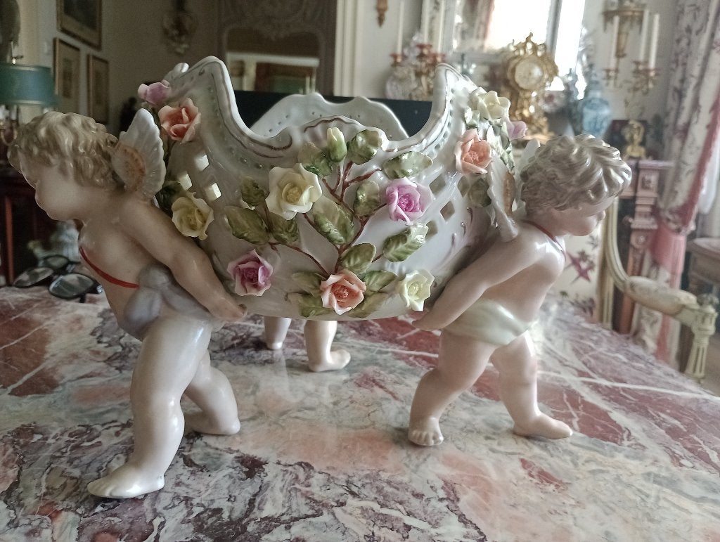 porseleinen schaal Meissen, Ophalen