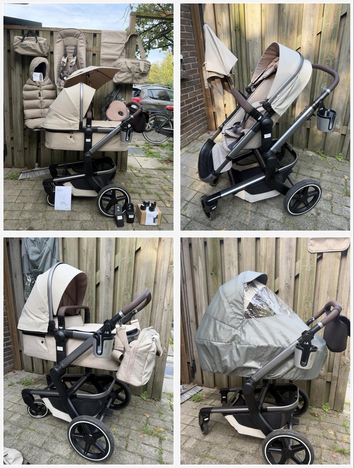 Buggy 2 in 1baby stroller Joolz day+ met accessoires, Kinderen en Baby's, Ophalen of Verzenden, Zo goed als nieuw, Overige merken