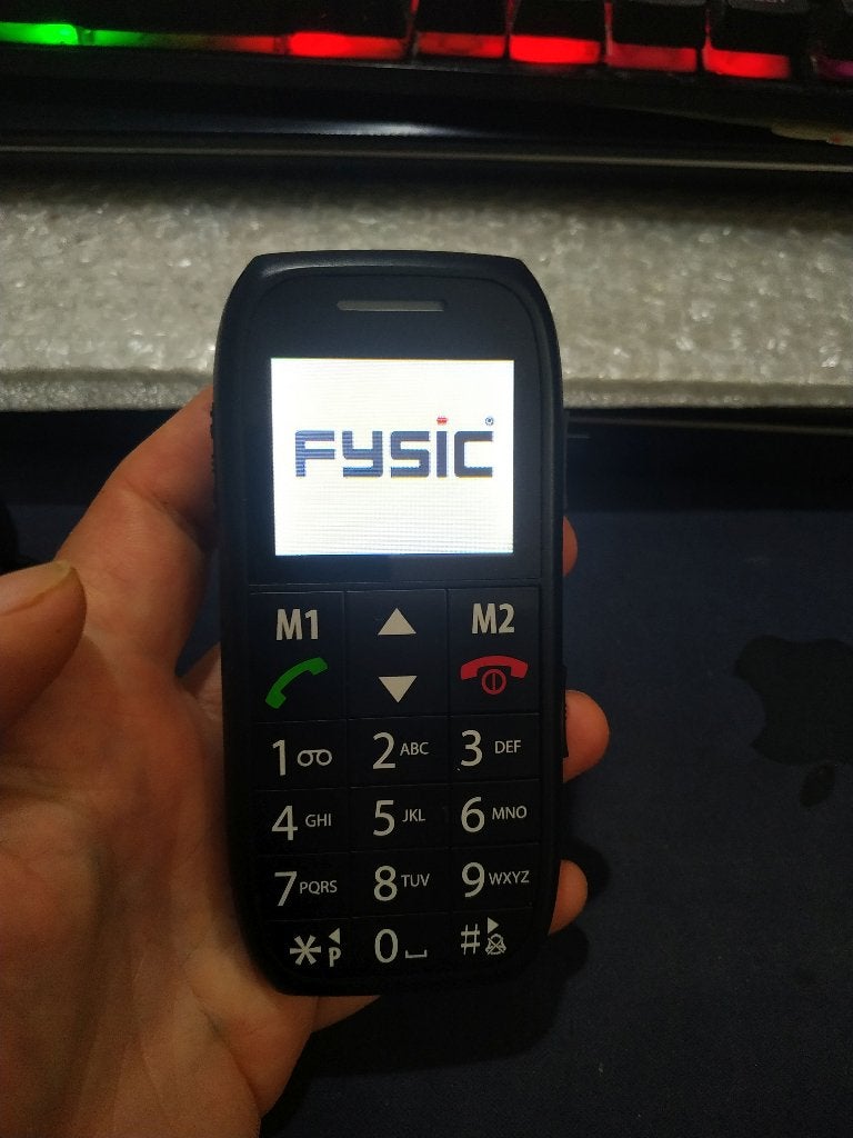 Fysic FM-7500 Senior mobiltelefon, Ophalen of Verzenden, Gebruikt, 1 handset