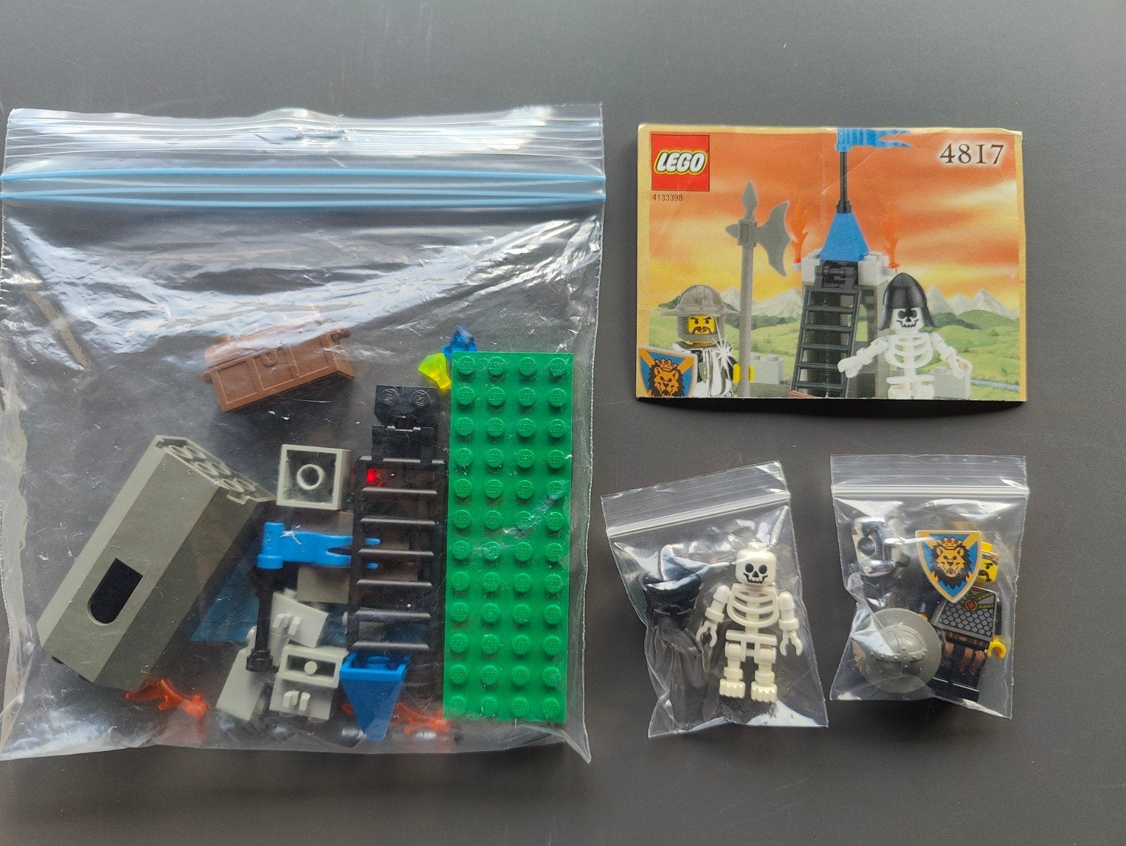 Lego 4817 Knights Kingdom. voor een medisch goed doel!, Compleet, Gebruikt, Lego, Ophalen of Verzenden