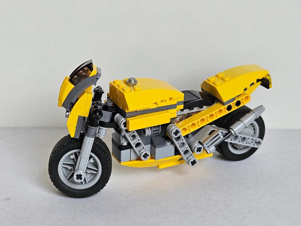 Lego 4893 - Creator / Revvin' Riders, Ophalen of Verzenden, Zo goed als nieuw, Complete set, Lego