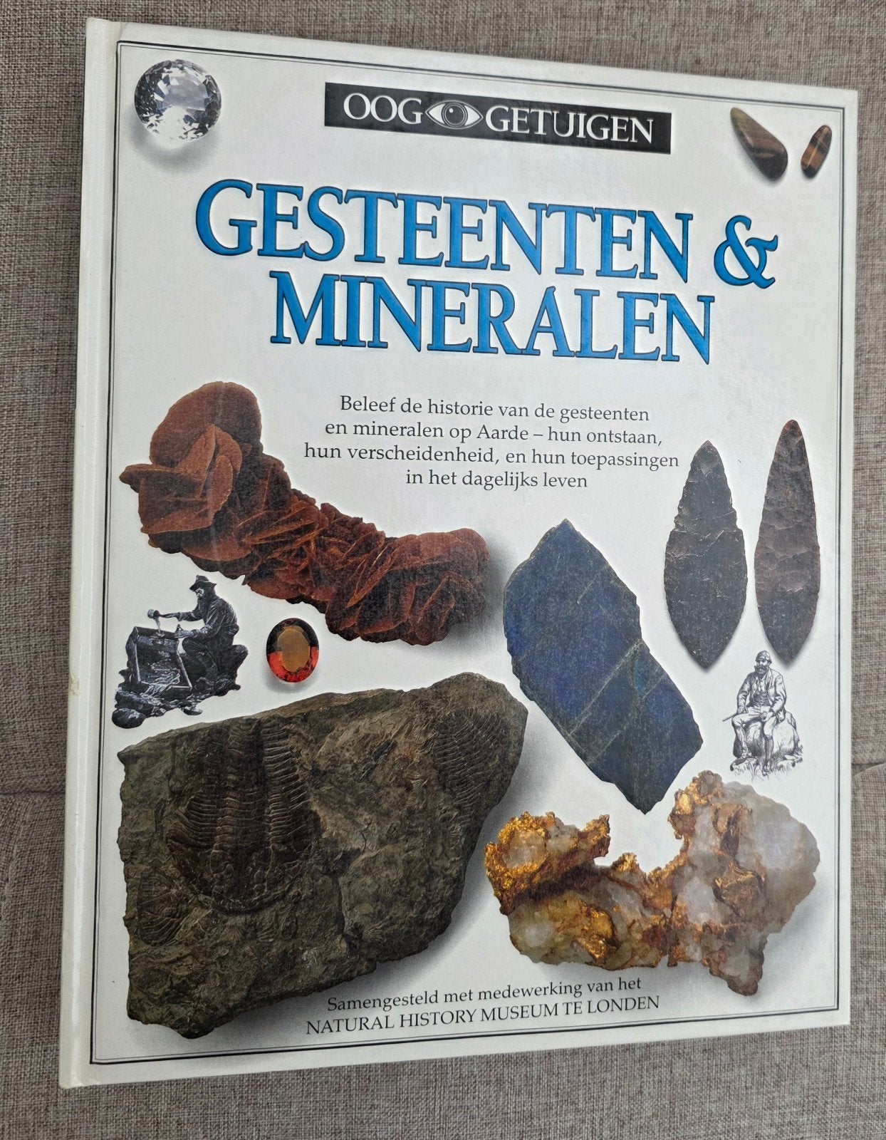 Ooggetuigen: Boek Gesteenten & Mineralen, Ophalen of Verzenden