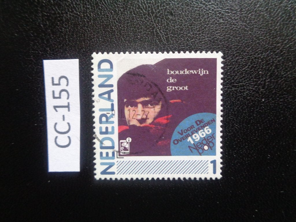 nl - boudewijn de groot 2012 (cc-155), Ophalen of Verzenden, Na 1940, Gestempeld