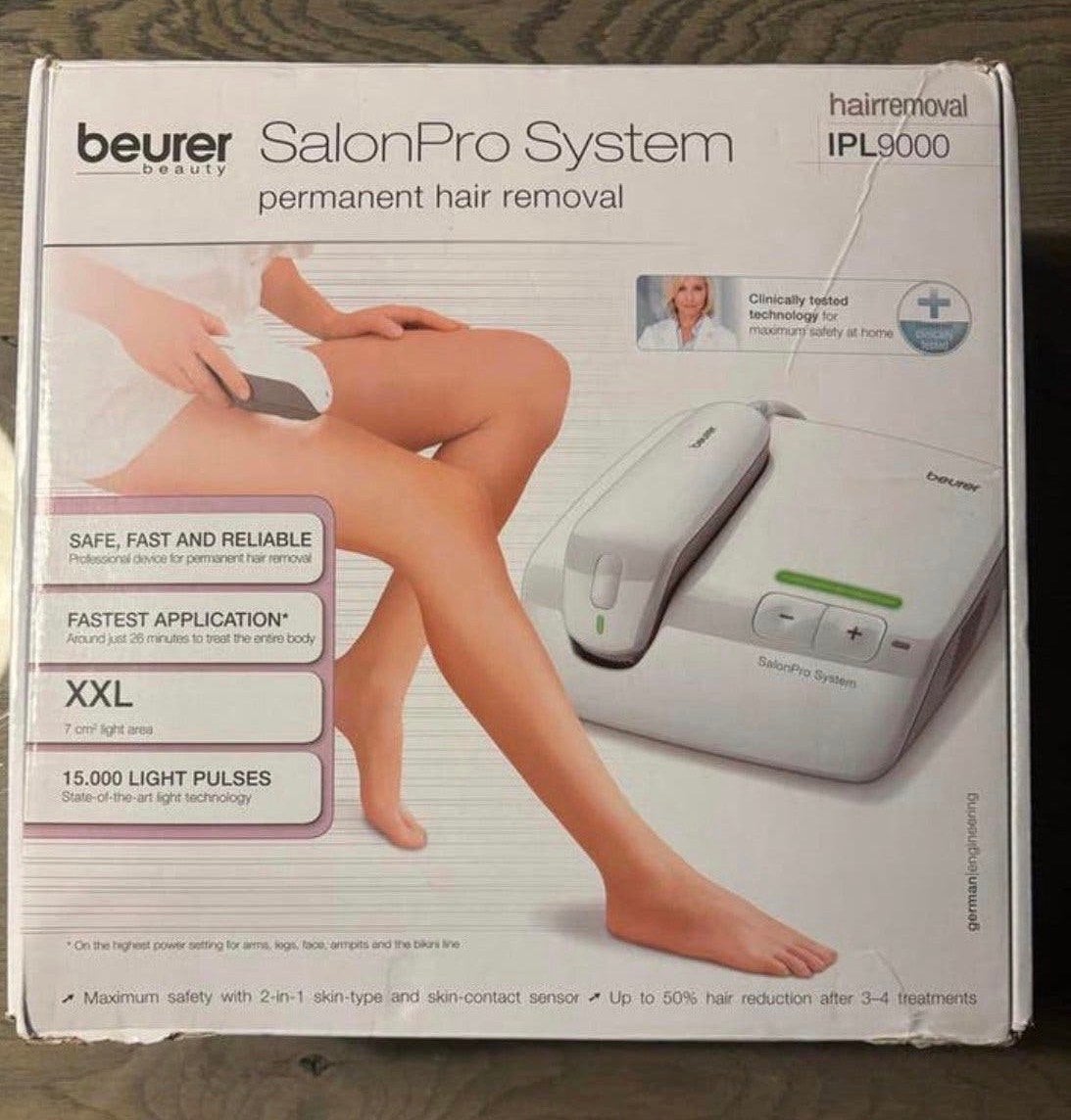 Beurer SalonPro System IPL 9000 - Permanent ontharen, Ophalen of Verzenden, Nieuw, Overige typen