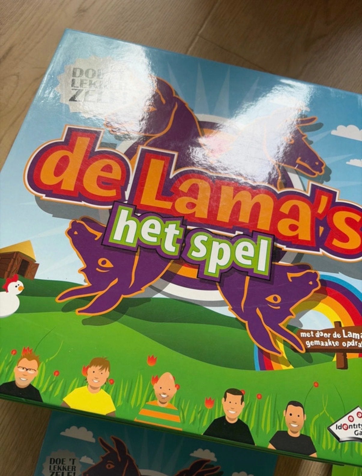 De Lama's Het Spel - Gezelschapsspel, Drie of vier spelers, Ophalen of Verzenden, Zo goed als nieuw