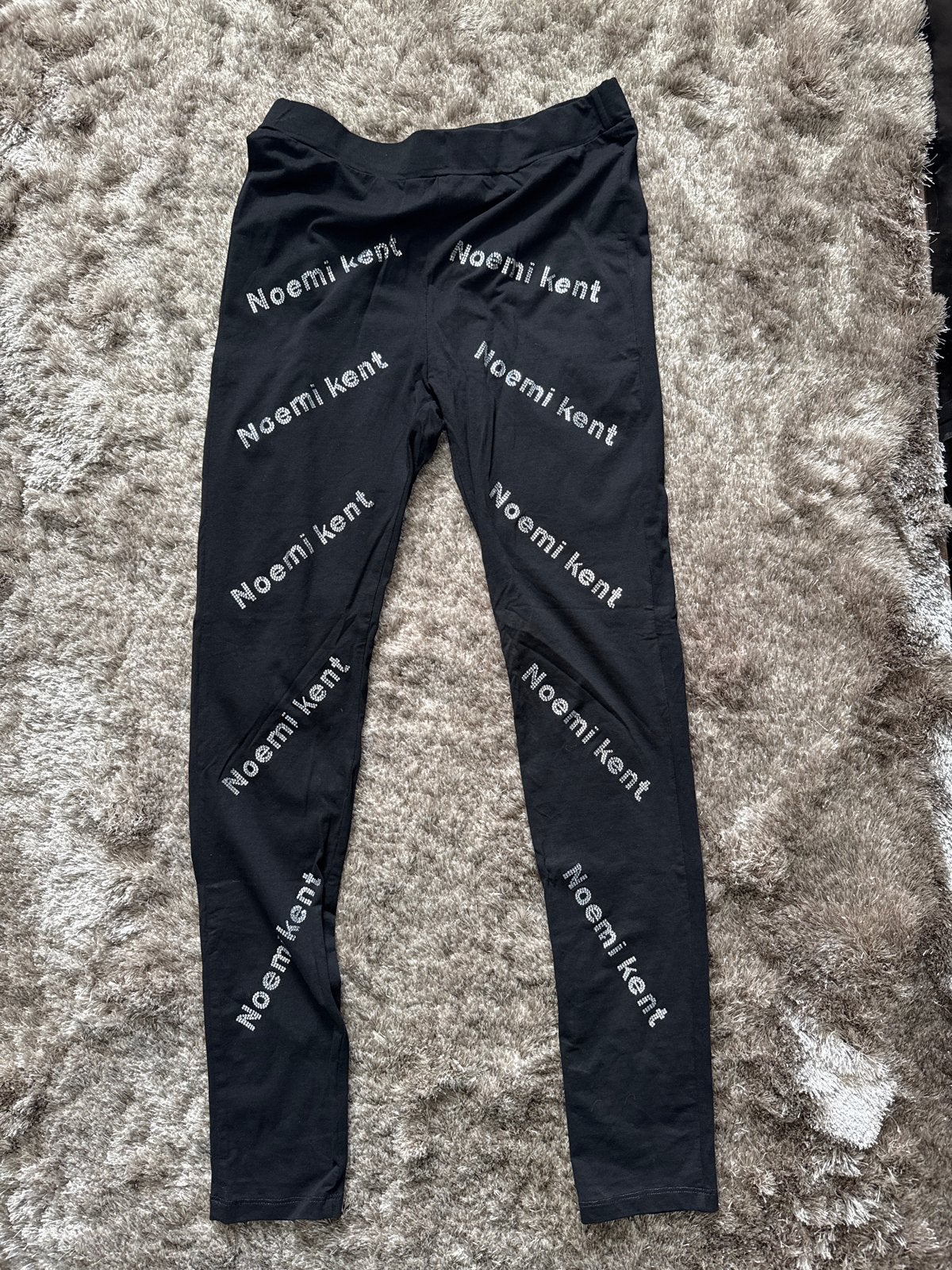 Zwarte legging met strass - Noemi Kent - Maat S, Kleding | Dames, Legging, Maat 36/38 (S), Zwart, Nieuw