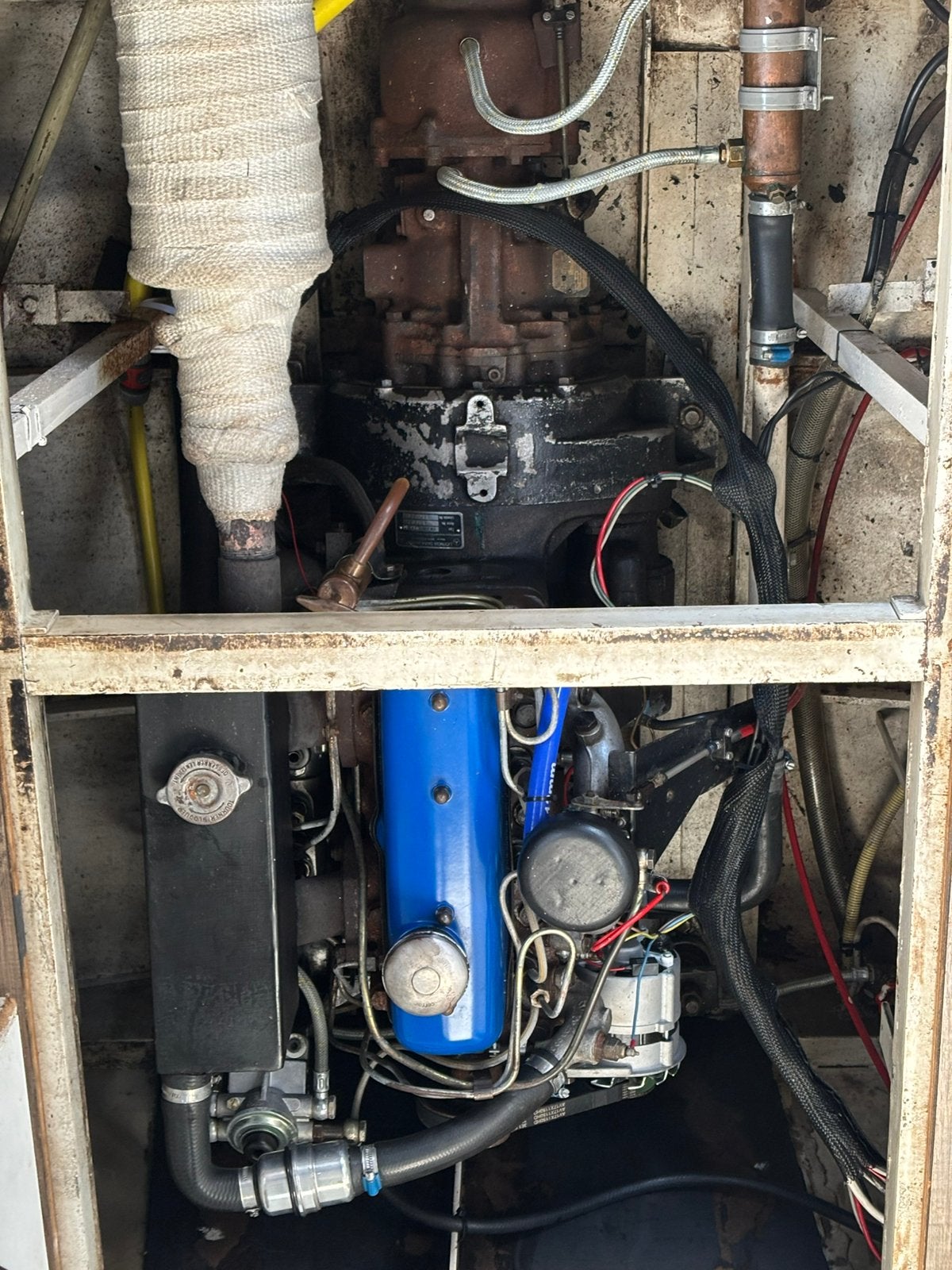Te koop OM 636 mercedes, Watersport en Boten, Ophalen, Gebruikt, Diesel, 30 pk of meer