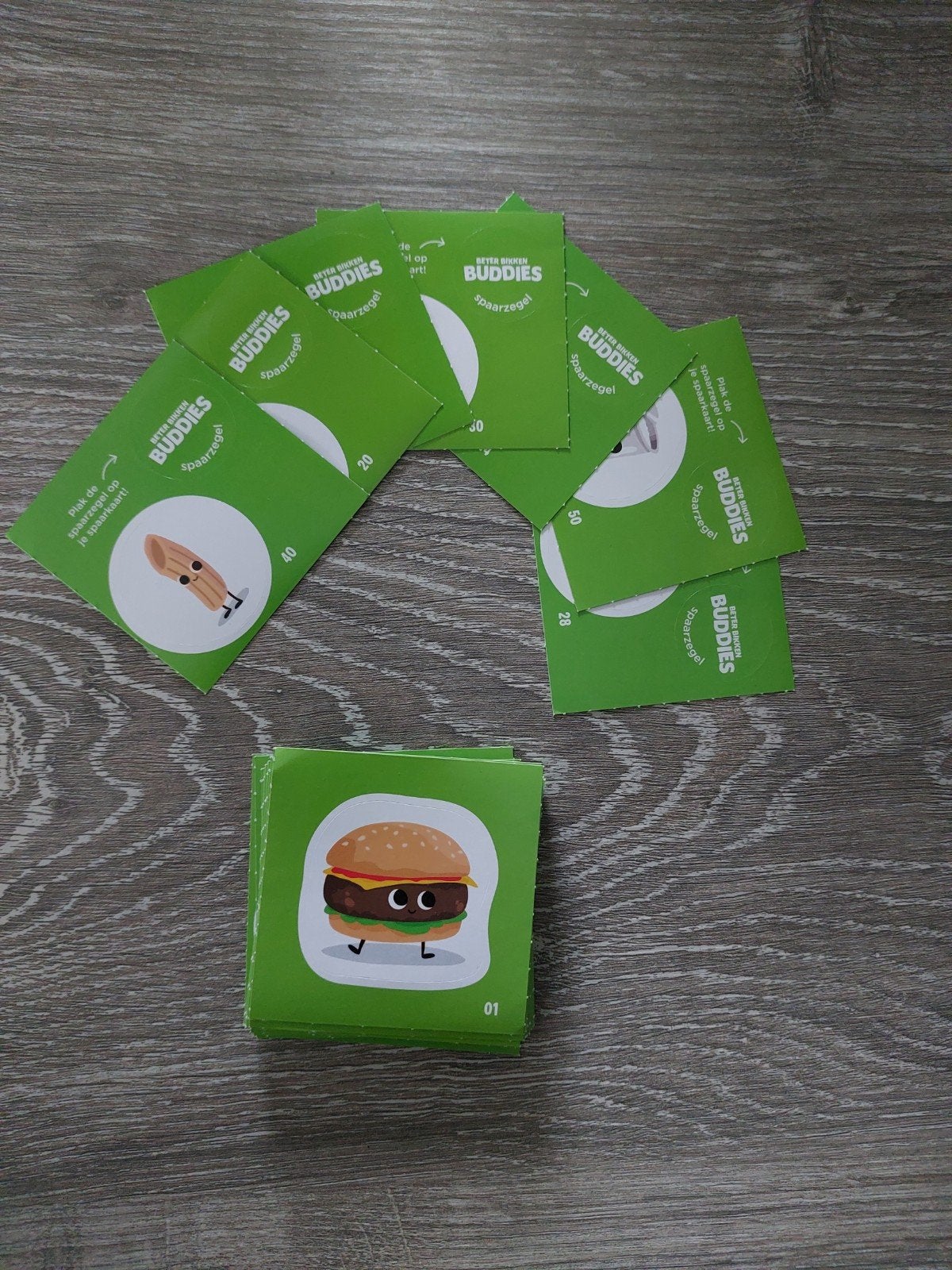 Plus Beter Bikken Buddies spaarzegels en stickers, Hobby en Vrije tijd, Ophalen of Verzenden, Winkel, Super of Benzinepomp, Zegels, Bonnen of Punten
