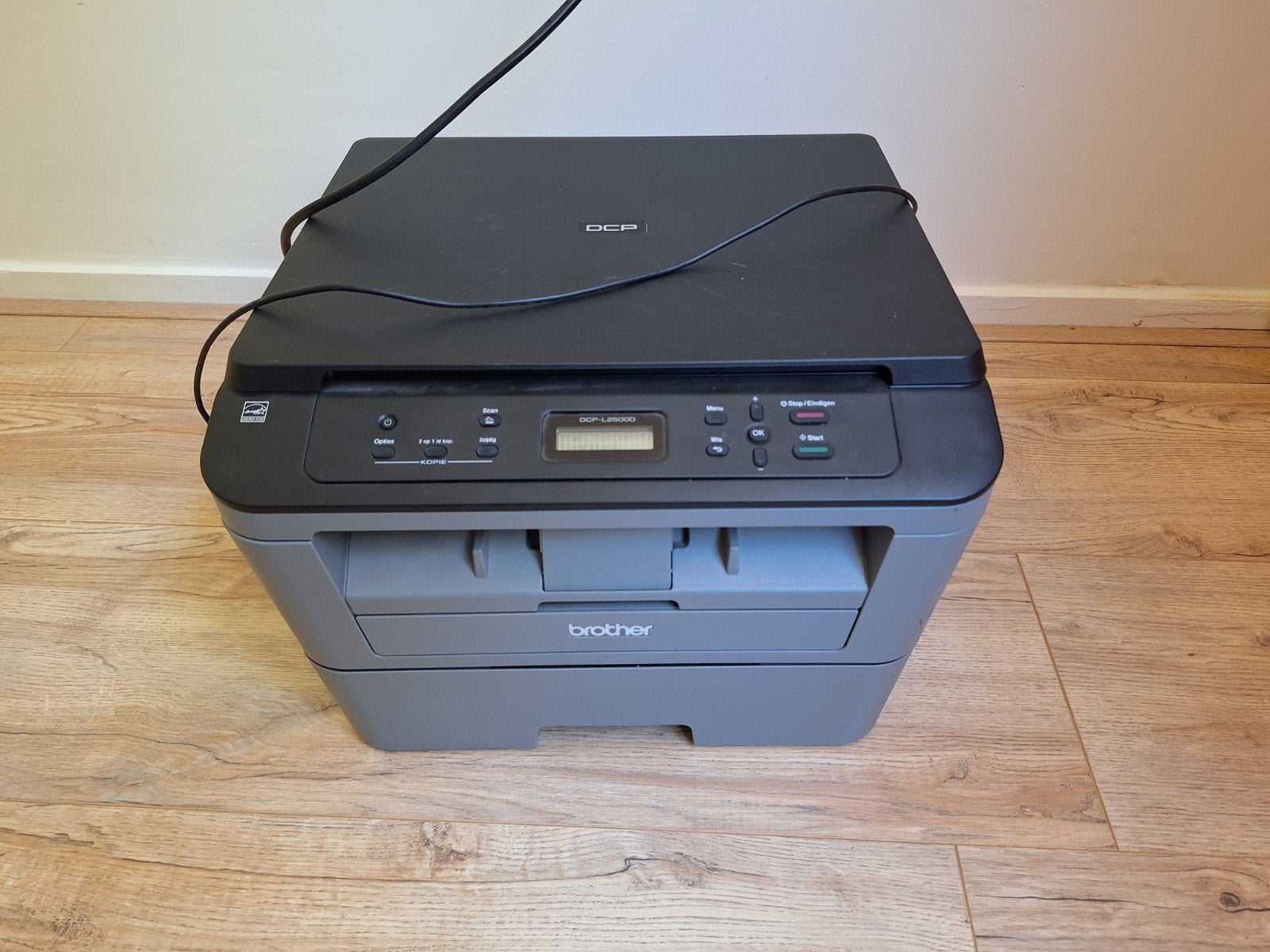 Brother laser printer, Ophalen