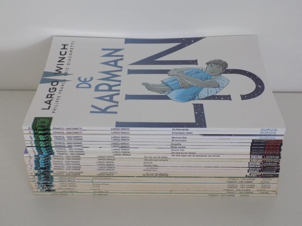 Largo Winch ~ Complete serie 1 t/m 23, Boeken, Complete serie of reeks, Ophalen of Verzenden, Zo goed als nieuw