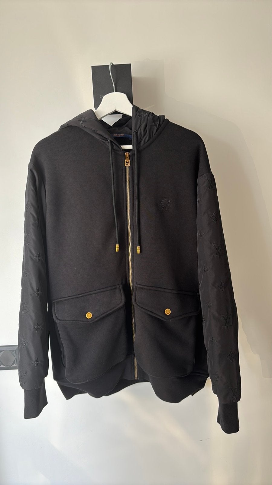 Louis Vuitton Vest, Ophalen of Verzenden, Zo goed als nieuw, Zwart