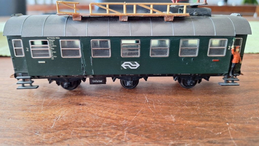 Fleischmann wagon bovenleiding, Hobby en Vrije tijd, Modeltreinen | H0, Gelijkstroom, Fleischmann, Wagon, Ophalen of Verzenden