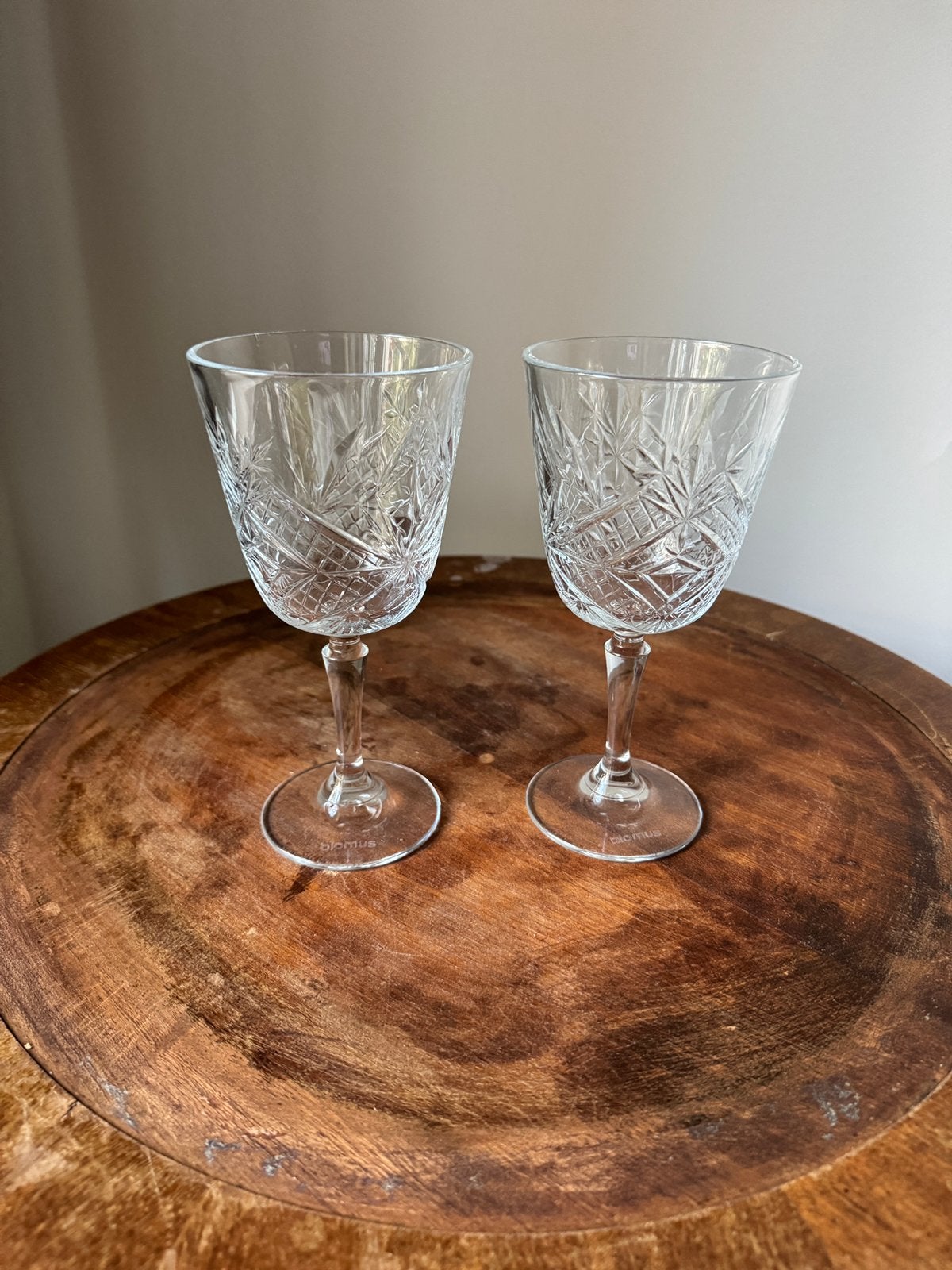 Blomus Crystal Wine Glasses – Set of 2 (New), Ophalen of Verzenden