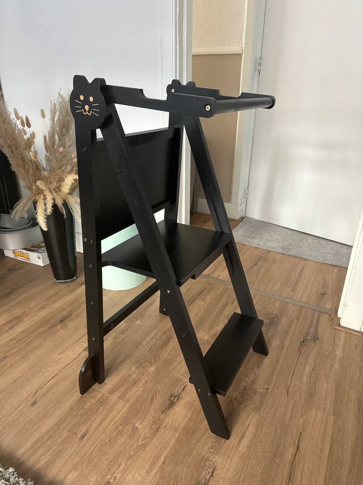 Zwart Opstapje Kind, Ophalen, Gebruikt