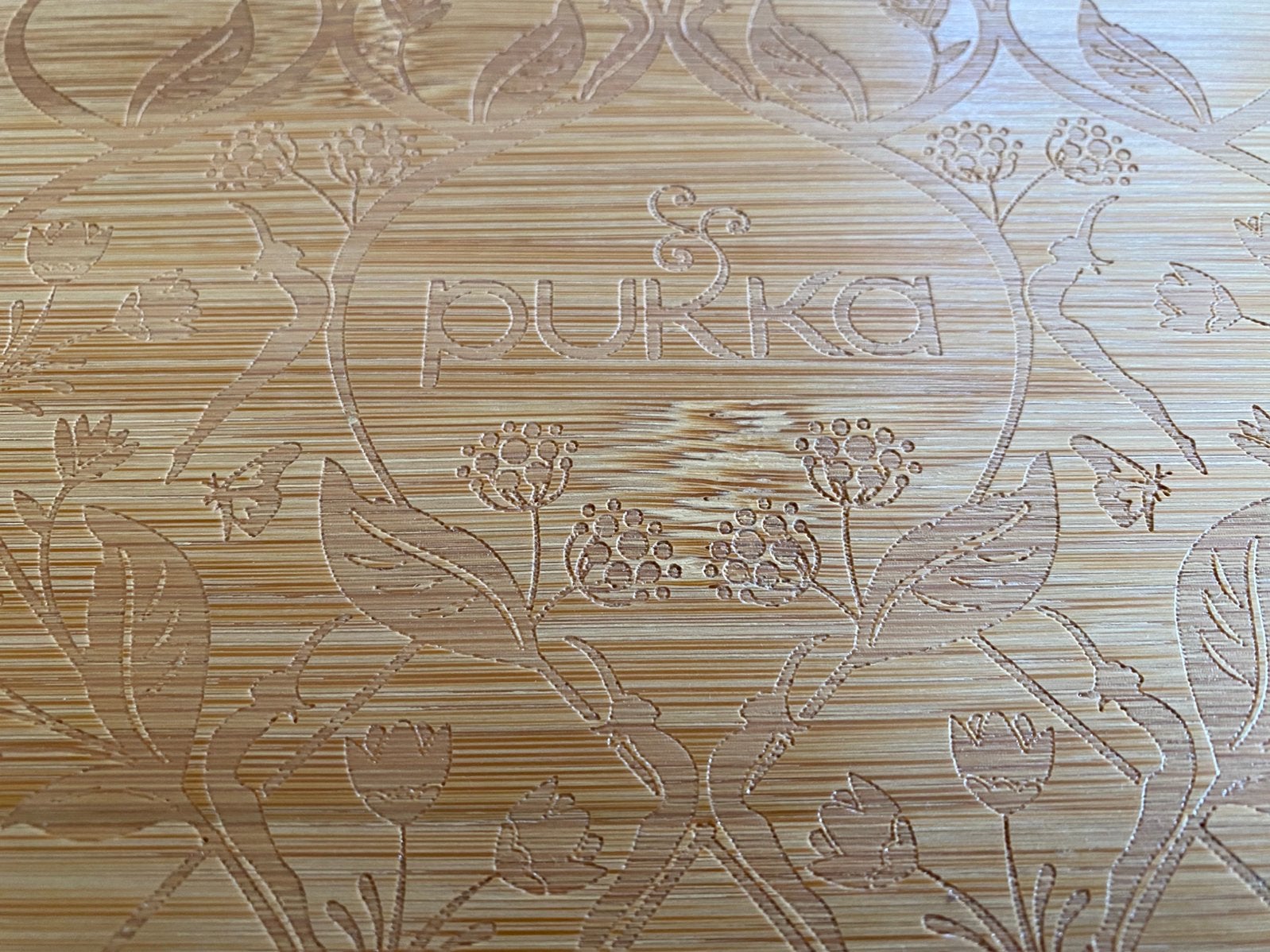 Theedoos pukka - bamboe - 6 vakken, Theedoos, Ophalen of Verzenden, Nieuw