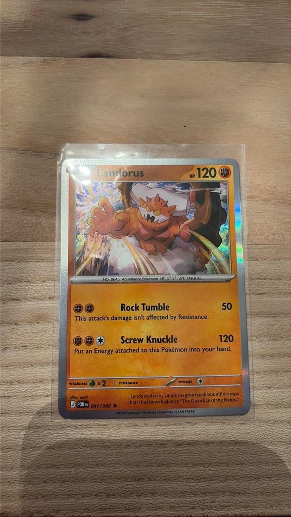 Landorus perfect order 041/088 holo, Ophalen of Verzenden, Nieuw, Foil
