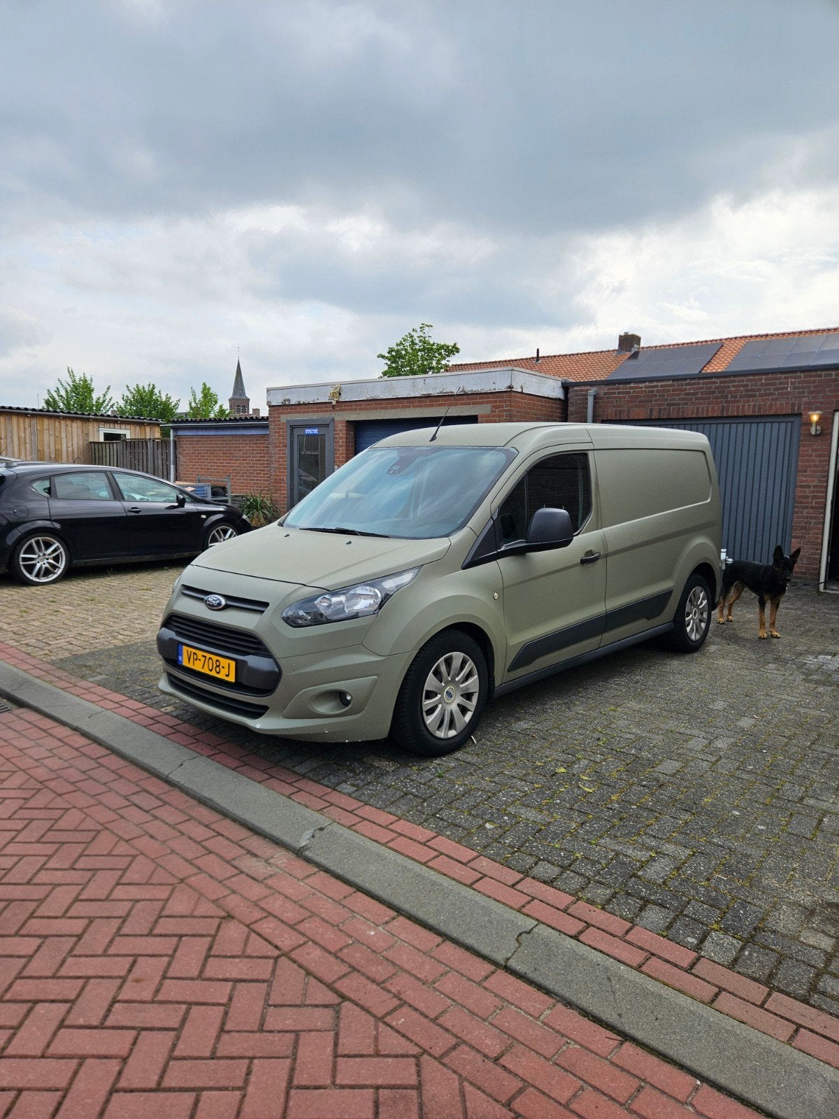 Ford Transit Connect 1.6 Tdci 70KW 2015, Euro 5, Stof, Origineel Nederlands, 1468 kg