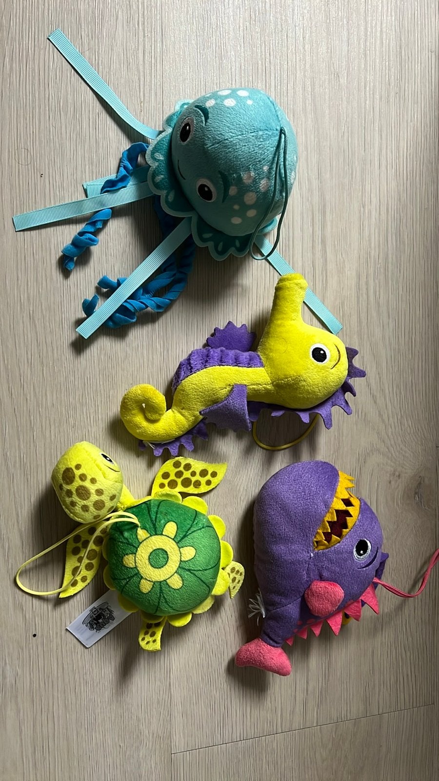Leuke Lidl knuffels: groenten, fruit en zeedieren, Gebruikt, Overige merken, Overige karakters, Overige typen