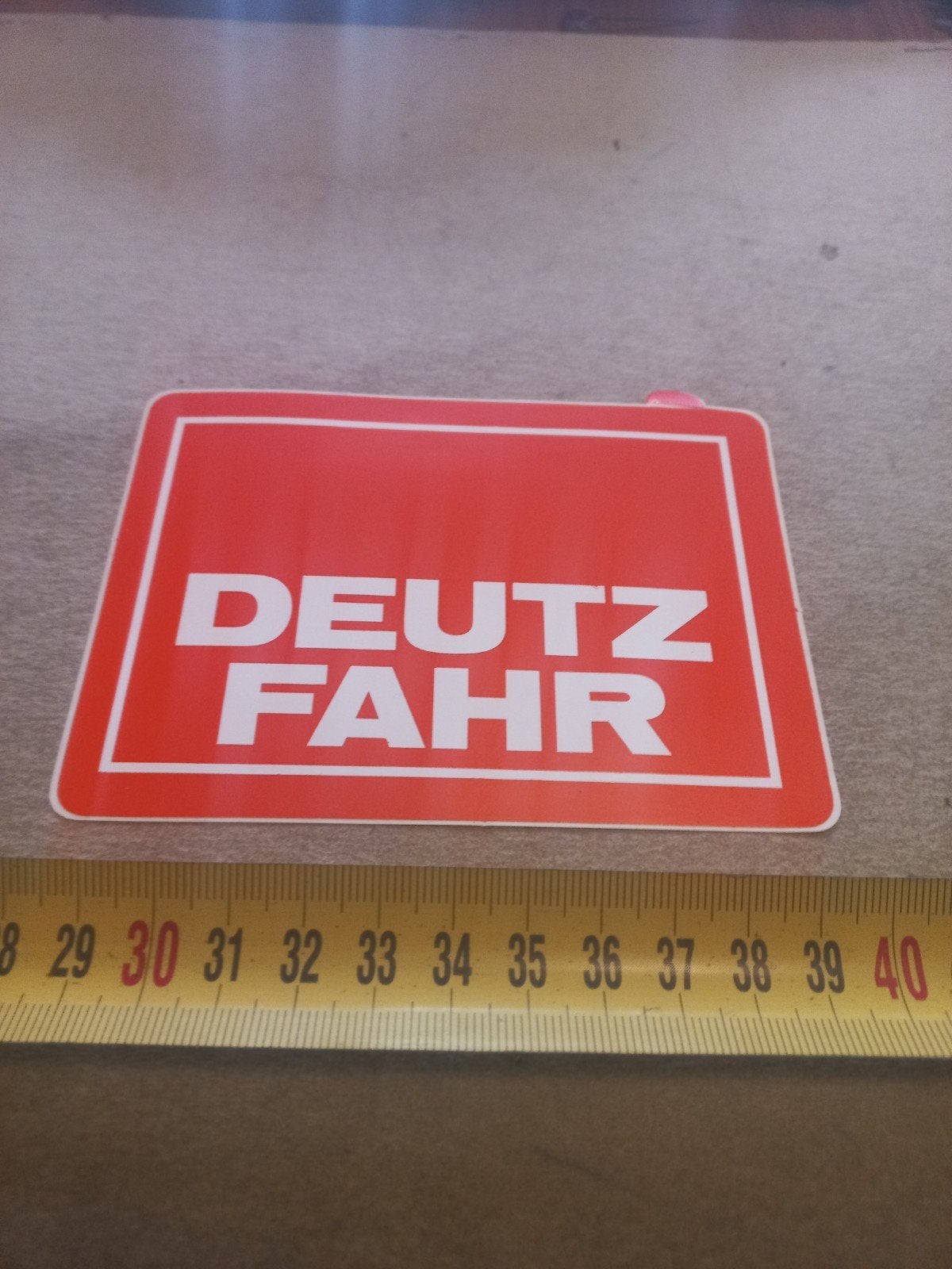 Deutz Fahr Sticker -, Verzamelen, Ophalen of Verzenden, Nieuw