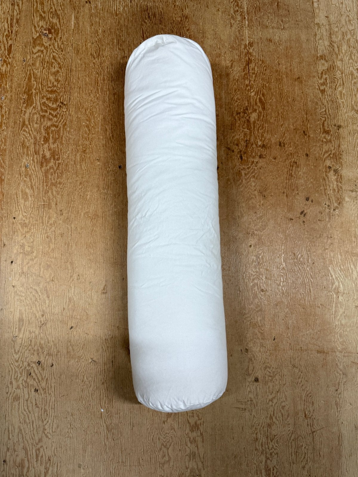Kussenvulling 90x22 met hoenderveren, Huis en Inrichting, Woonaccessoires | Kussens, Ophalen, Nieuw, Wit, Cilindervormig