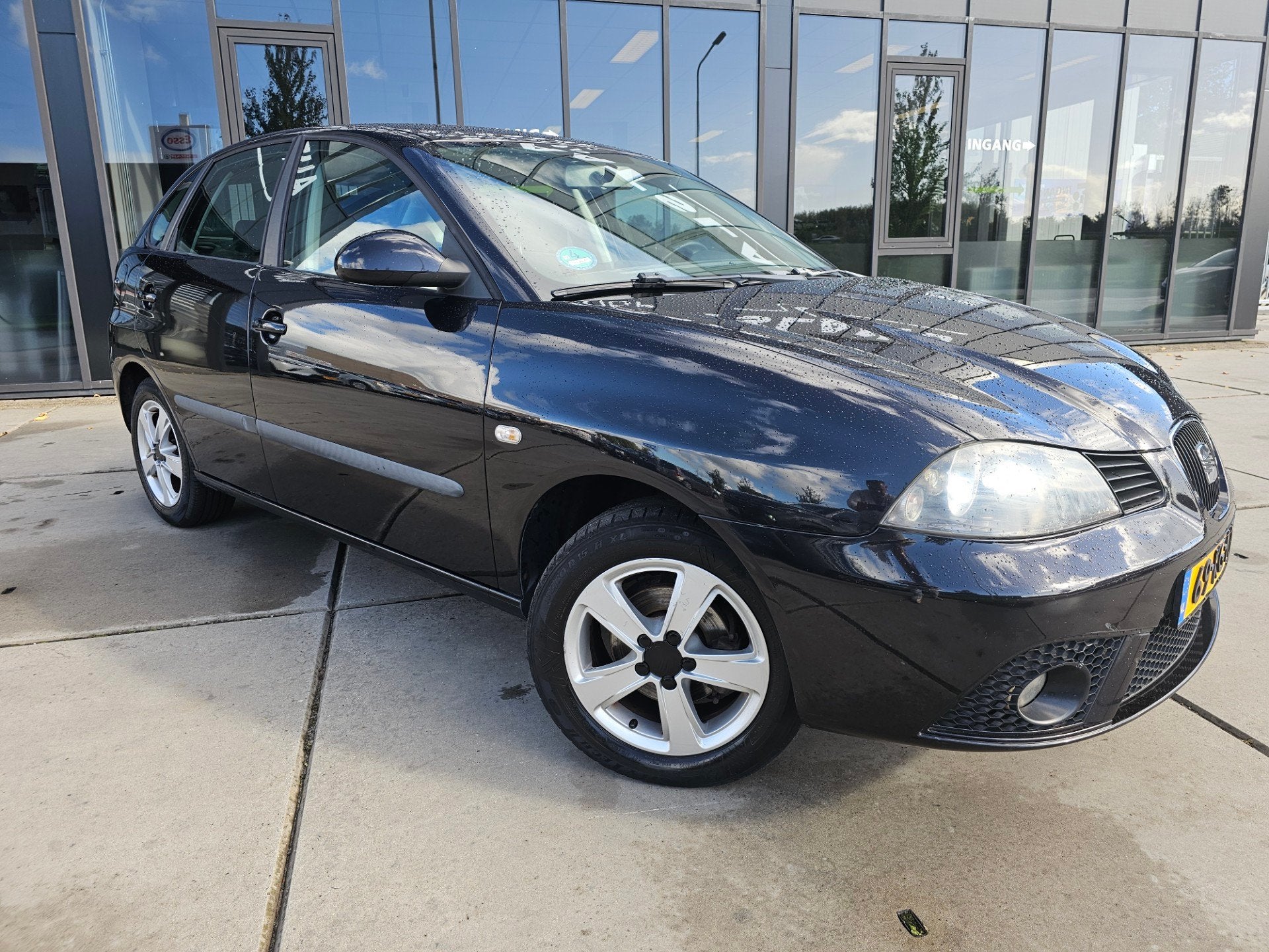 Seat Ibiza 1.6-16V Freestyle - Airco - Electr Ramen -, Auto's, Voorwielaandrijving, Stof, Zwart, 4 cilinders