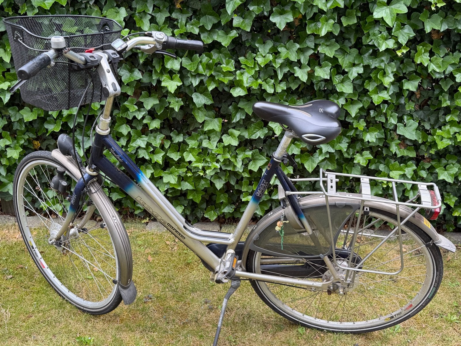 Koga Damesfiets met mand en bagagedrager, Velgrem, Versnellingen, Ophalen, Overige merken