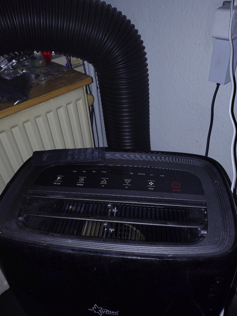 Suntec portable Mobiele Airco 60m2, werkend 1 zomer gebruikt, Witgoed en Apparatuur, Airco's, Gebruikt, Minder dan 60 m³, Timer