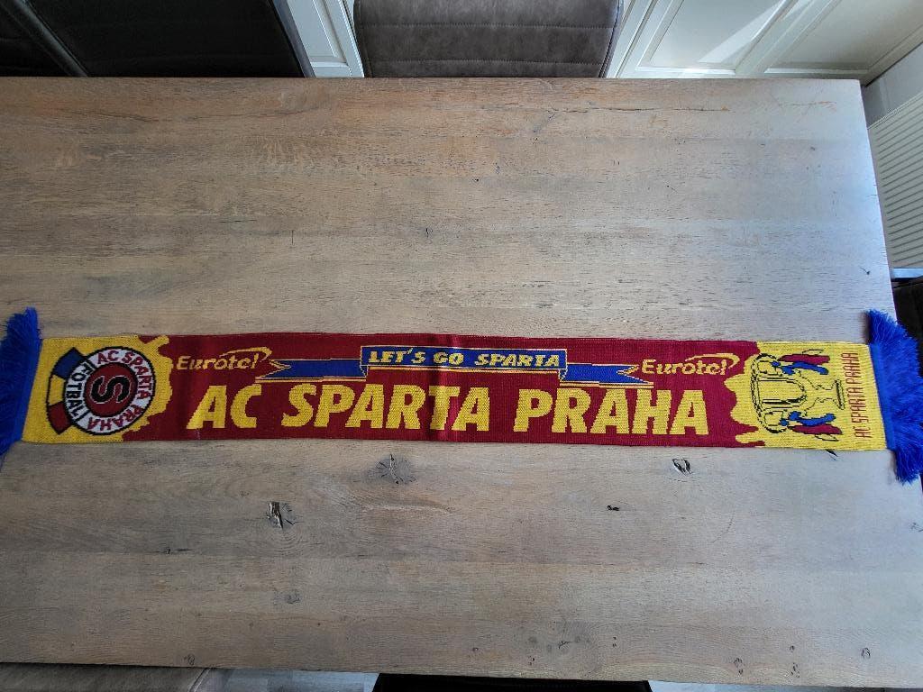 voetbal sjaal A.C. Sparta Praag Praha ultrasjaal, Verzamelen, Ophalen of Verzenden, Zo goed als nieuw, Buitenlandse clubs, Vaantje of Sjaal